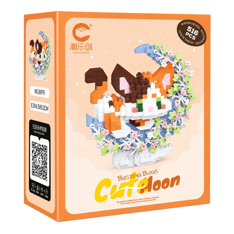 Детский конструктор Calico cat Bambi 8979 серии