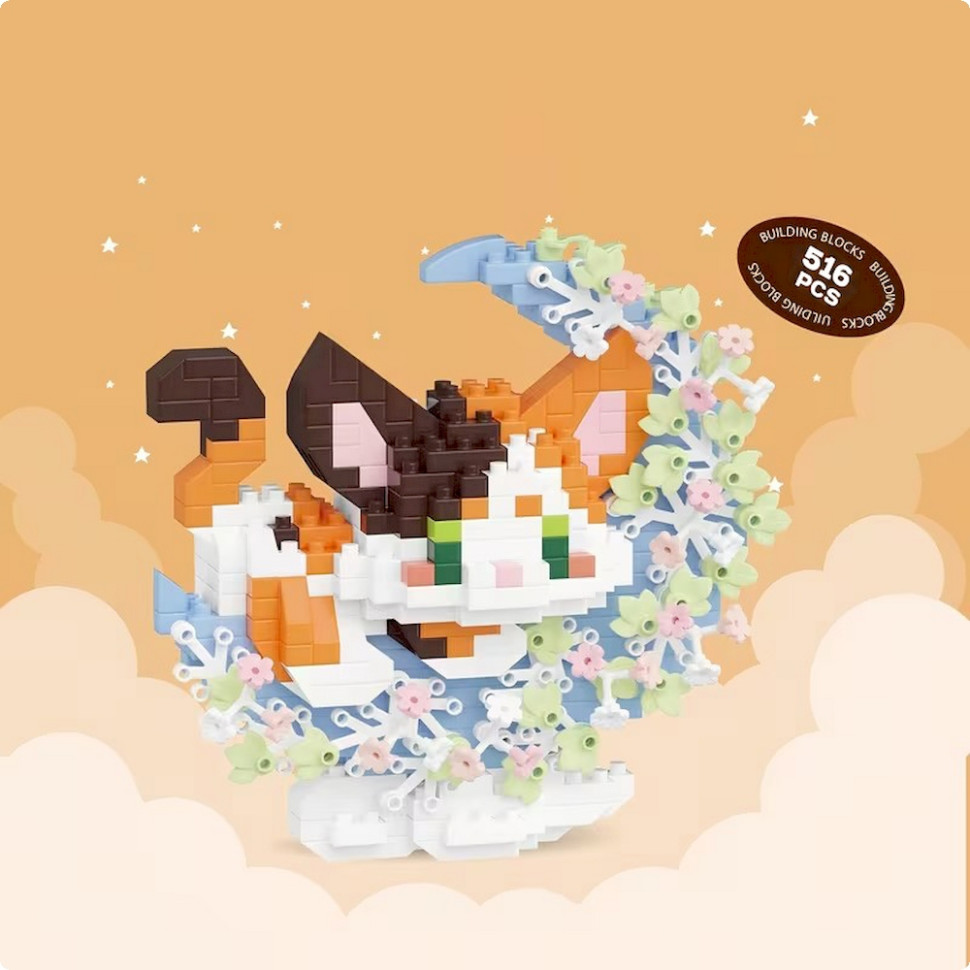 Детский конструктор Calico cat Bambi 8979 серии