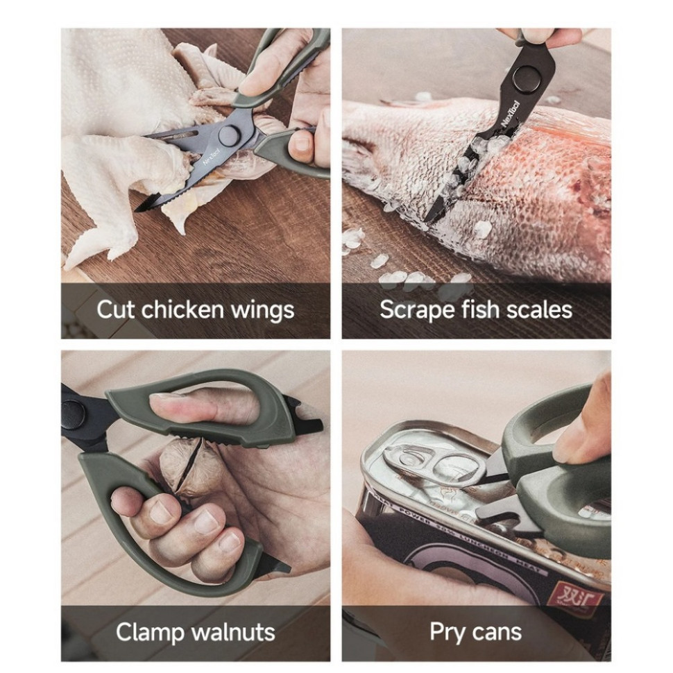 Набор кухонной посуды кемпинговый Outdoor Cooking set NexTool NE20325, 6 предметов