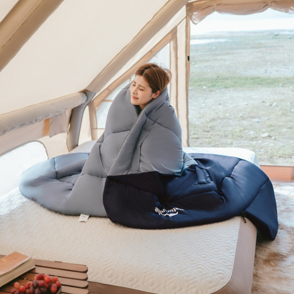 Спальник з капюшоном Sunny Day PL02 U250 CNK2550WS028 Naturehike 6977465868381