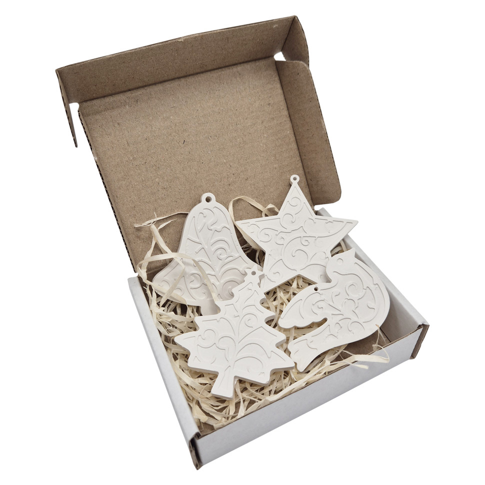 Різдвяні гіпсові фігурки GipsOk gips001 для декорування