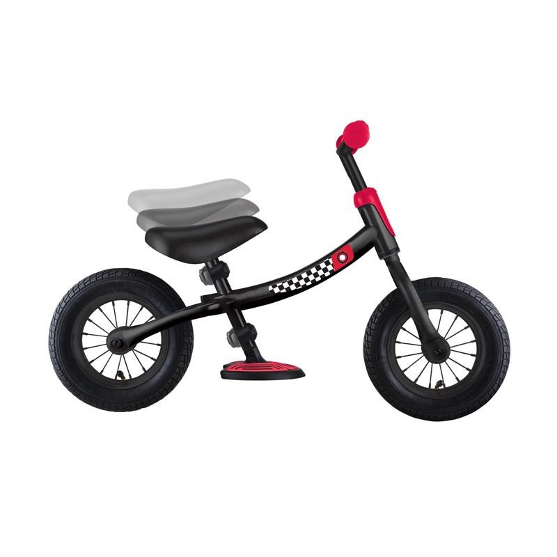 Біговел дитячий GO BIKE AIR GLOBBER 615-120 чорно-червоний, до 20 кг