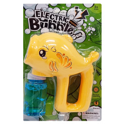 Дитячий генератор мильних бульбашок "Рибка" Bambi F2288(Yellow) 60 мл