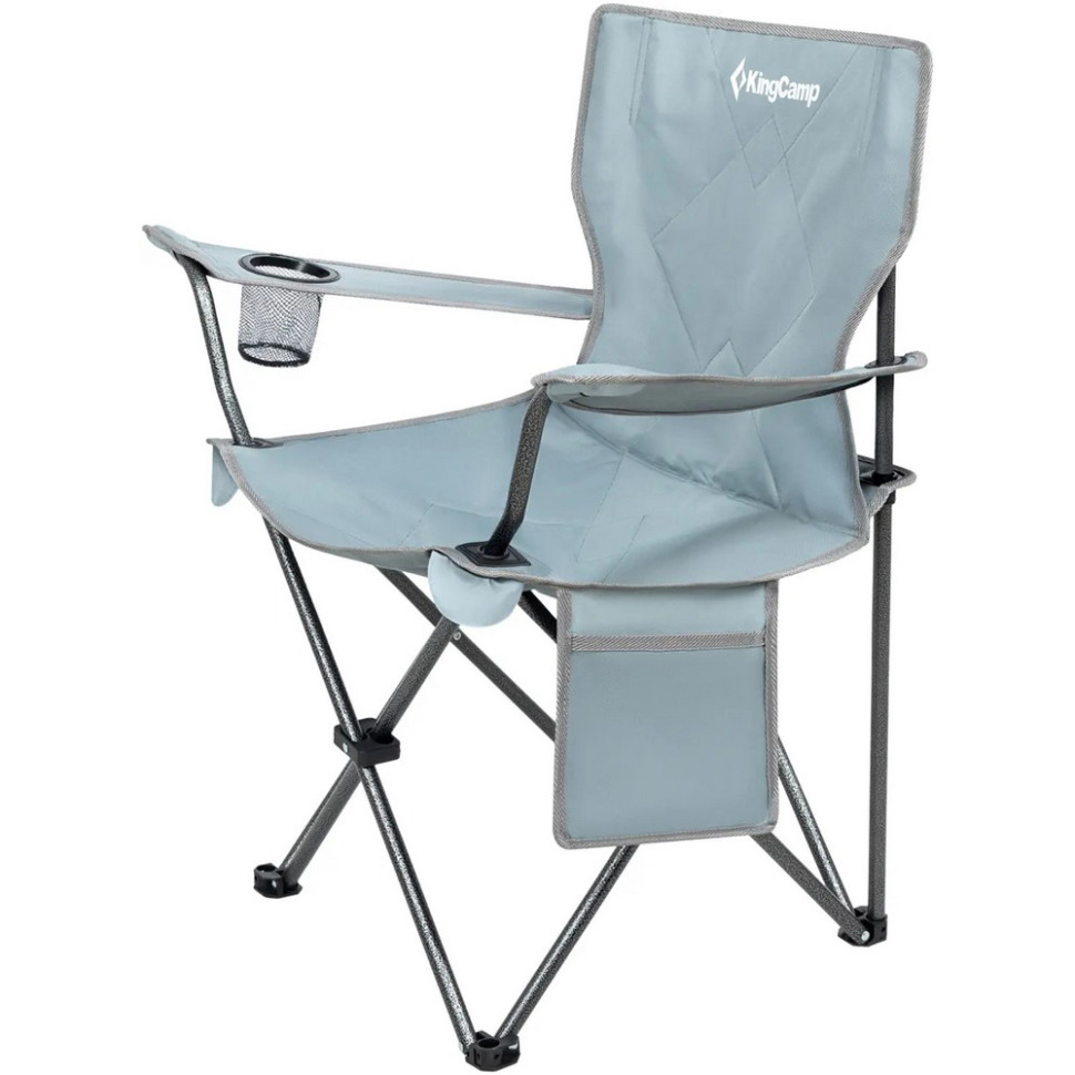 Кресло туристическое Lotus KingCamp KC2216_GREY, до 120 кг