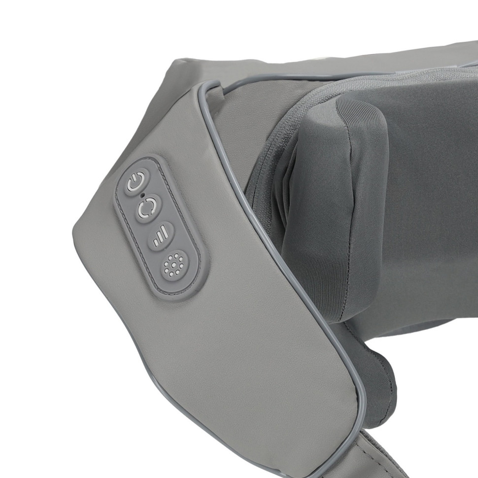 Накидка-массажер Shiatsu Evo+ 4FIZJO P-5905973404150 для шеи и спины, аккумуляторный, Grey