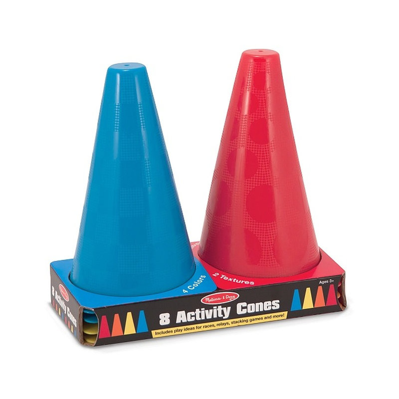 Набір пластикових конусів для активних ігр Melissa&Doug MD14004, 8 штук