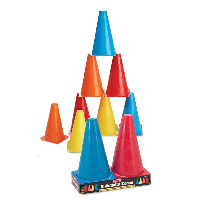 Набір пластикових конусів для активних ігр Melissa&Doug MD14004, 8 штук