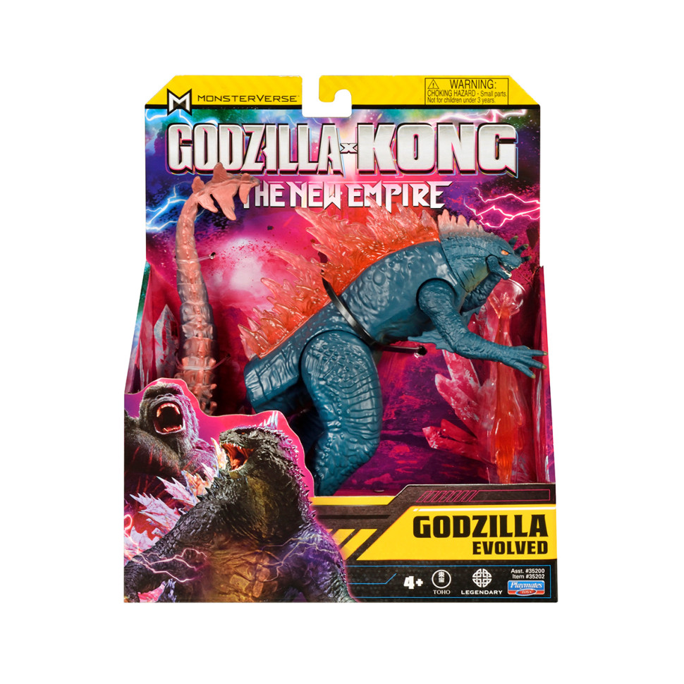 Фігурка Годзілла після еволюції з променем Godzilla vs. Kong 35202, 15 см