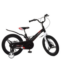 Велосипед дитячий PROF1 LMG18235 18 дюймів, чорний