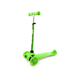 Cамокат детский трехколесный GO Travel LS304GR, mini, зеленый
