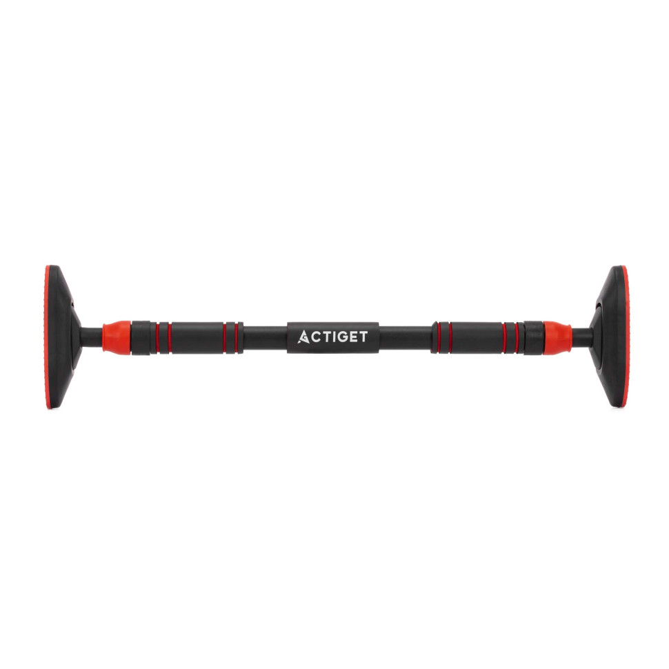 Турнік розсувний Actiget ACT0168 Black/Red 72-105 см, до 180 кг