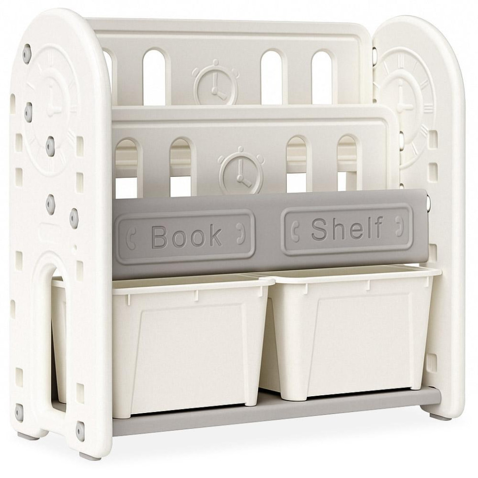 Дитячий стелаж для зберігання Kub Mealux KD-E052-2 W 76х76х35 см, білий