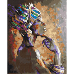 Картина по номерам "Ведьма" Brushme BS43612, 40x50 см