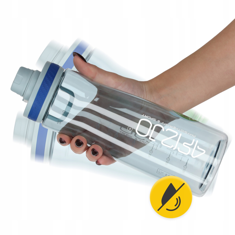 Бутылка для воды спортивная 4FIZJO P-5905973403795, 850 мл, синий