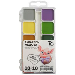 Акварельные краски медовые ГАММА