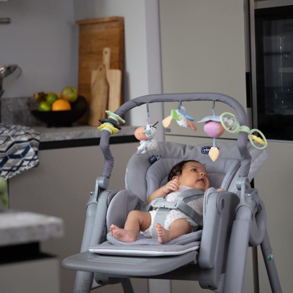 Стульчик для кормления Polly Magic RELAX Chicco 79502.21 шезлонг для новорожденных
