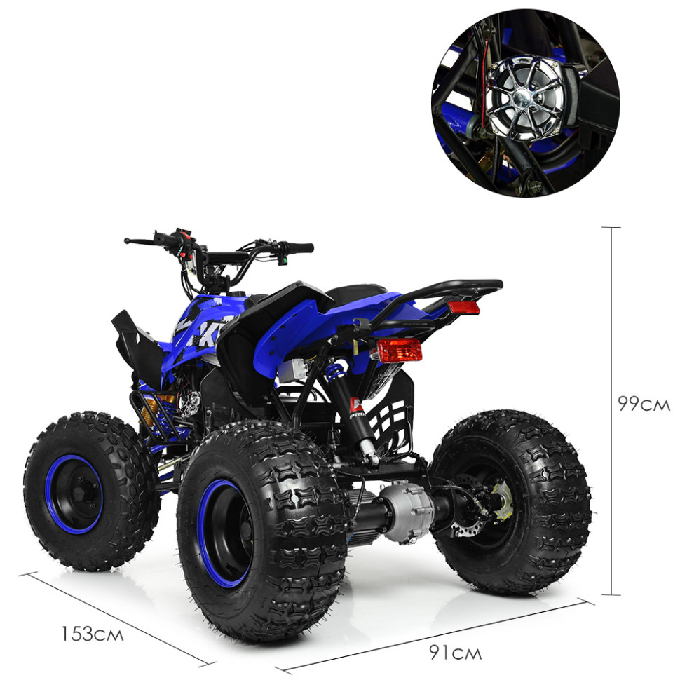 Дитячий електромобіль Квадроцикл Bambi HB-EATV1000Q2-4(MP3) до 120 кг ...