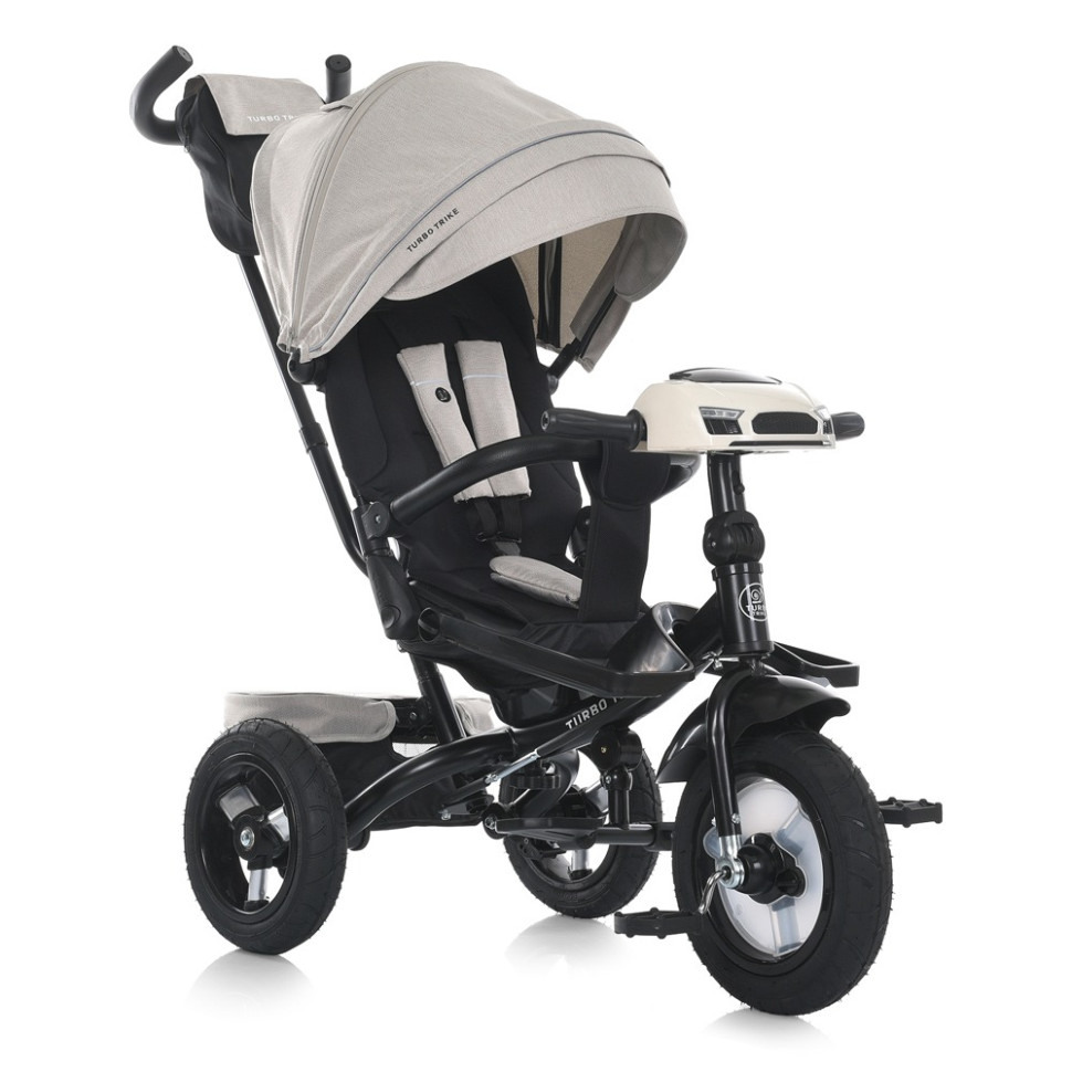 Детский трехколесный велосипед Turbotrike MT 1007-12 бежевый