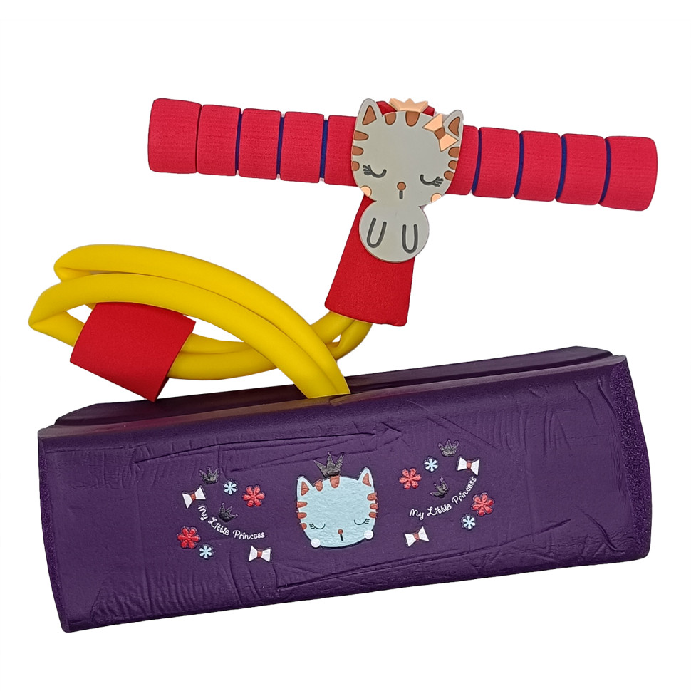 Детский джампинг Bambi 67942(Violet) подсветка, пищалка
