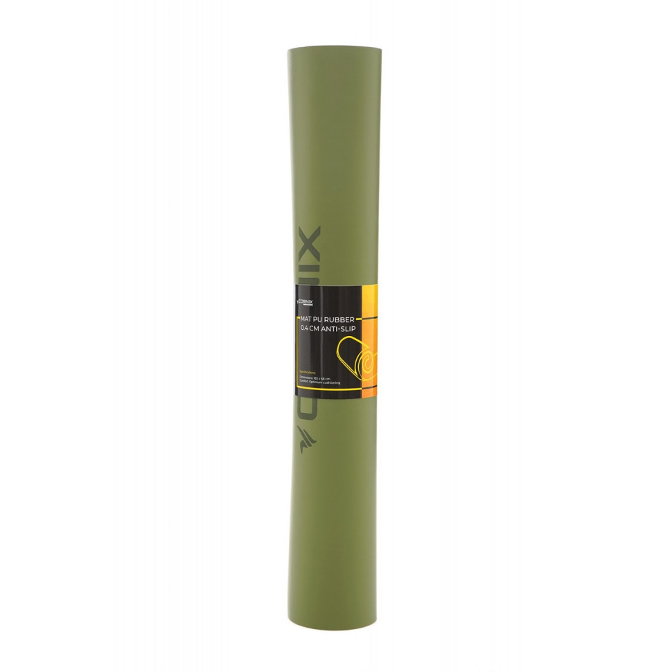 Килимок спортивний для йоги та фітнесу Cornix XR-0321 Green 183 x 68 x 0.4 см