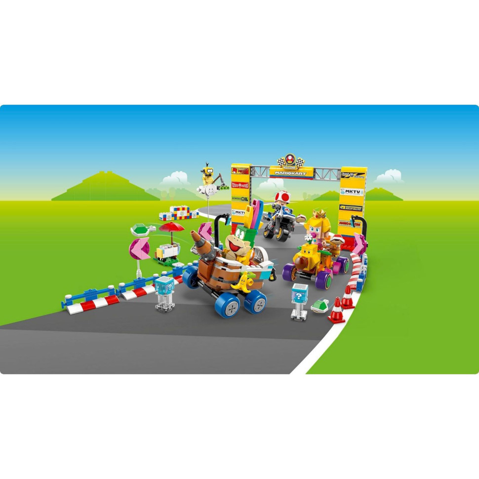 Конструктор LEGO Super Mario Mario Kart – Baby Peach & Grand Prix. Набір 72036, 823 деталі