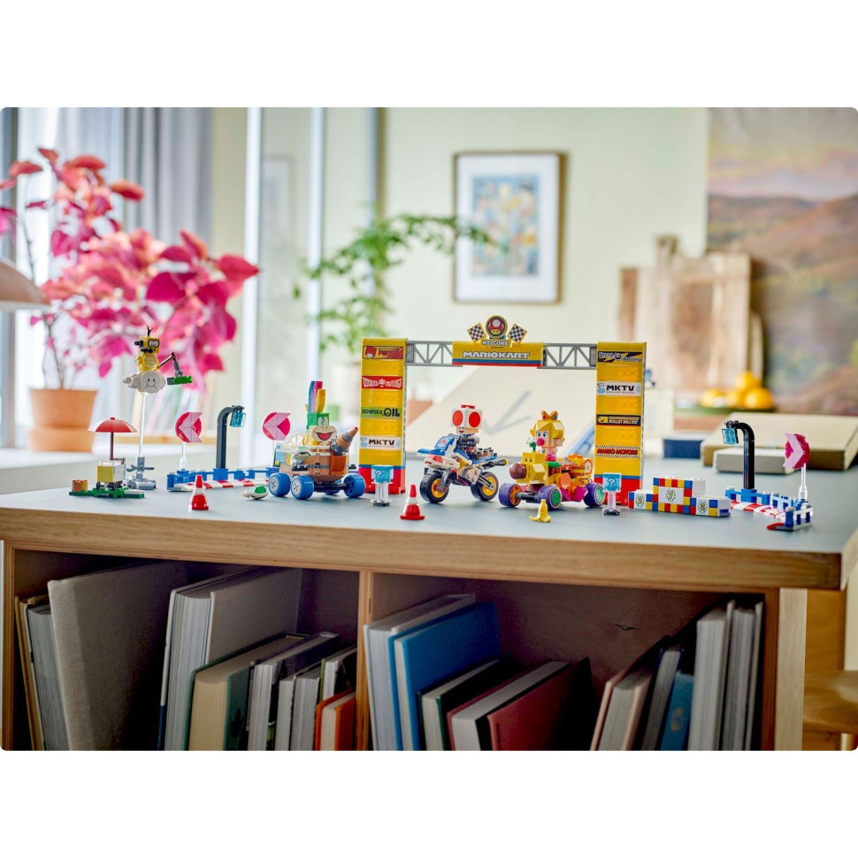 Конструктор LEGO Super Mario Mario Kart – Baby Peach & Grand Prix. Набір 72036, 823 деталі