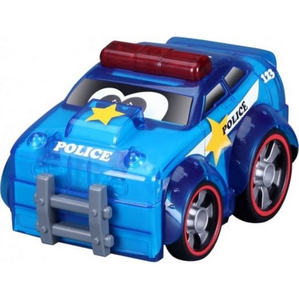 Ігрова автомодель - поліцейська машина, Push & Glow Bb Junior 16-89004