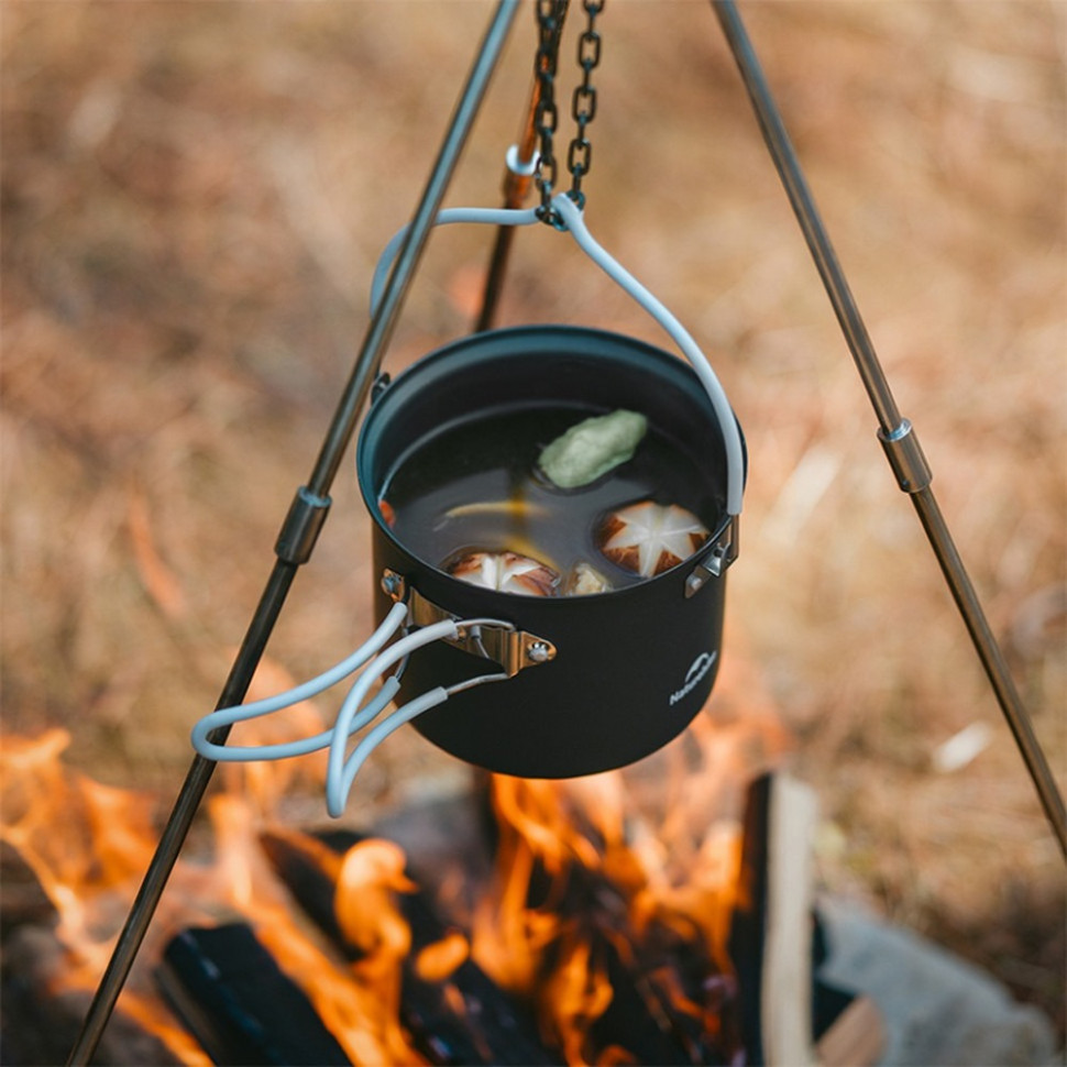 Набор посуды NH18T018-G Naturehike 6927595785515, 2 кастрюли, 2 крышки