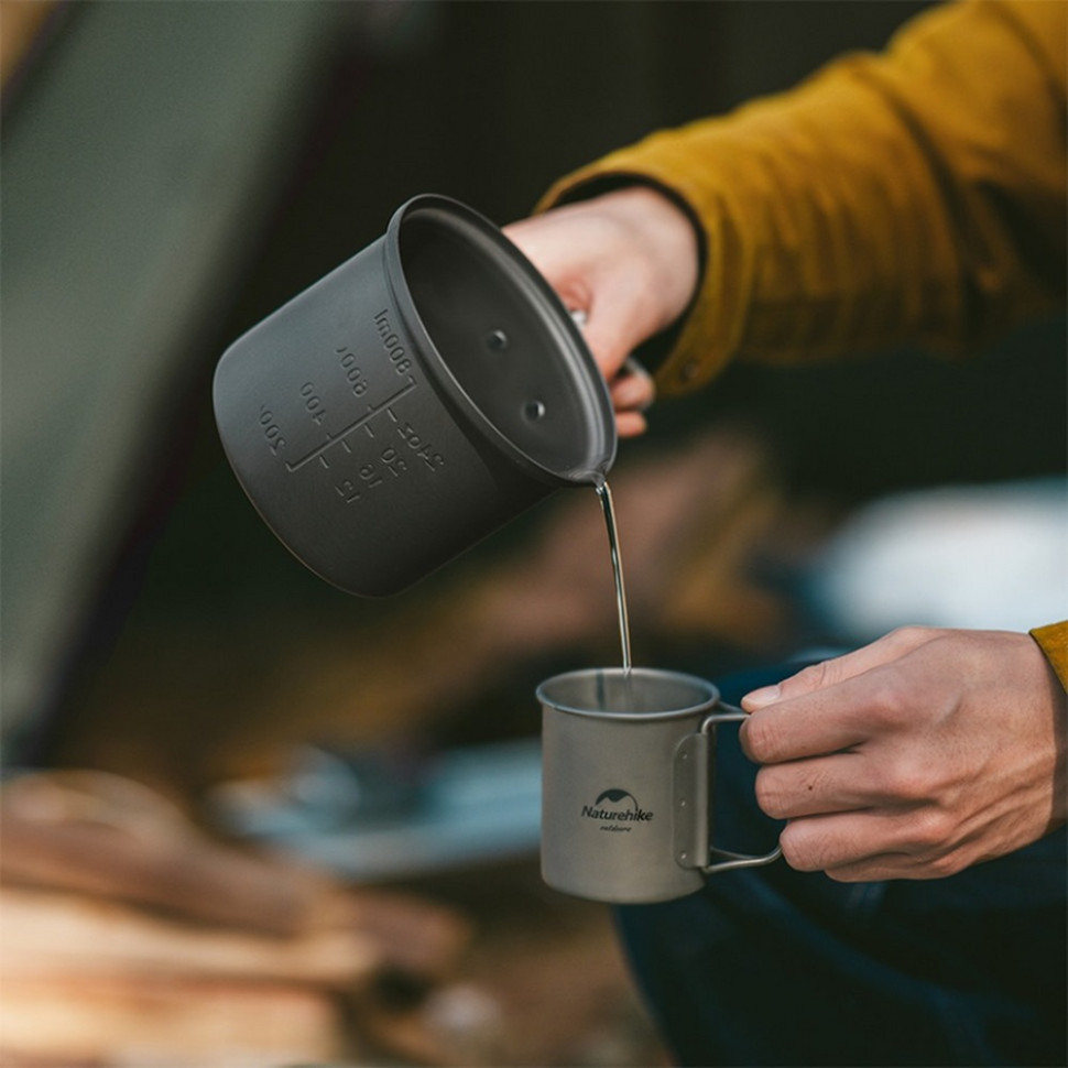 Набор посуды NH18T018-G Naturehike 6927595785515, 2 кастрюли, 2 крышки