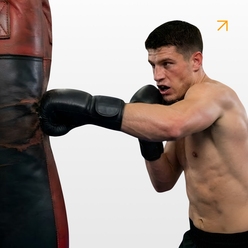 Боксерские перчатки Everlast EF-0370-6-BK 6 унций, черные