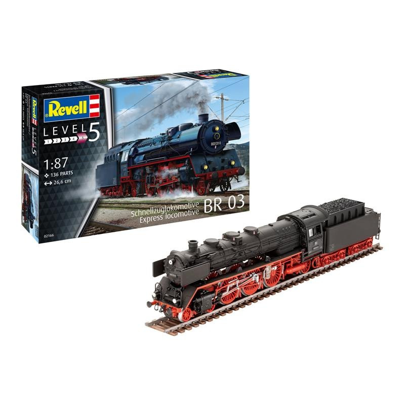 Сборная модель-копия Экспресс локомотив BR03 Revell RVL-02166 уровень 5 масштаб 1:87