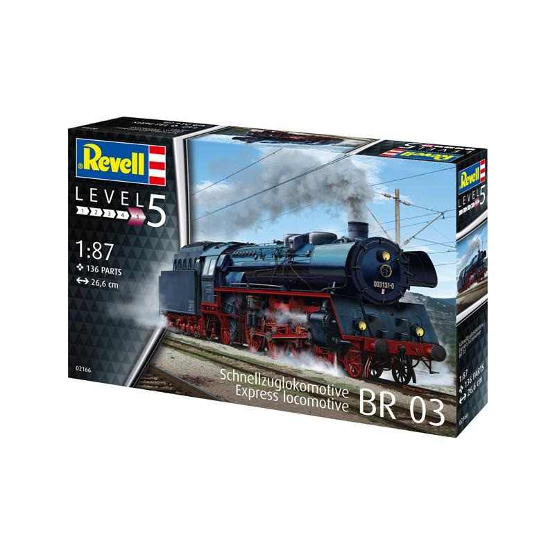 Сборная модель-копия Экспресс локомотив BR03 Revell RVL-02166 уровень 5 масштаб 1:87