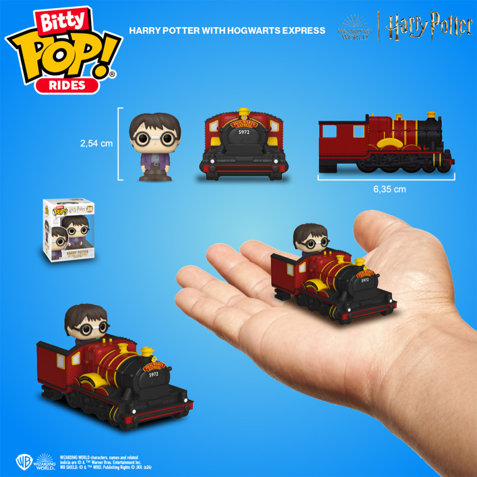 Набор фигурок Гарри Поттер и Хогвартский экспресс Bitty POP! Ride 83622 серии 