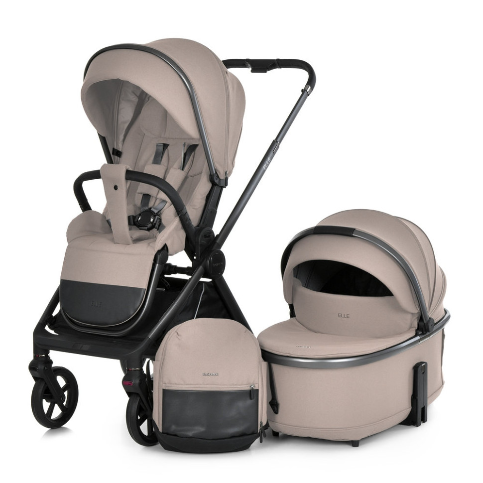 Коляска універсальна 2 в 1 ELLE El Camino ME 1221 Beige
