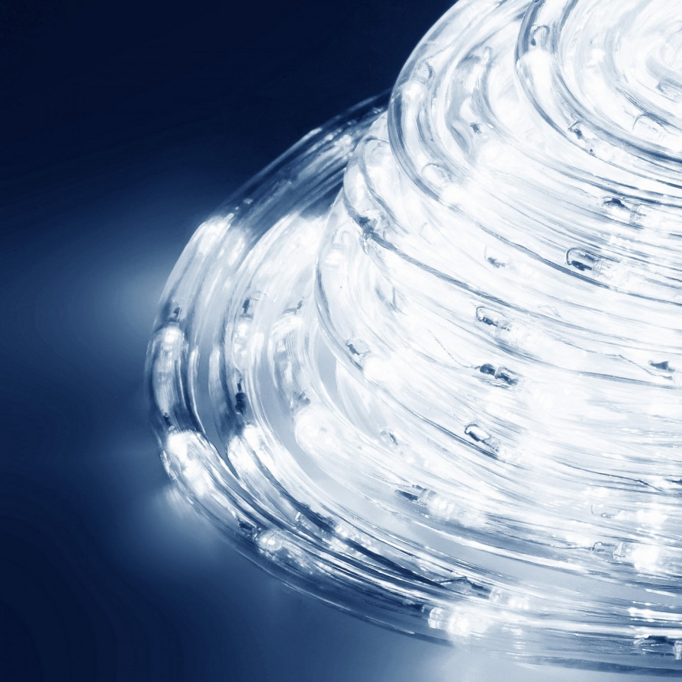 Гирлянда дюралайт уличная Rope Lights Springos CL1201, 10 м 240 LED, Cold White