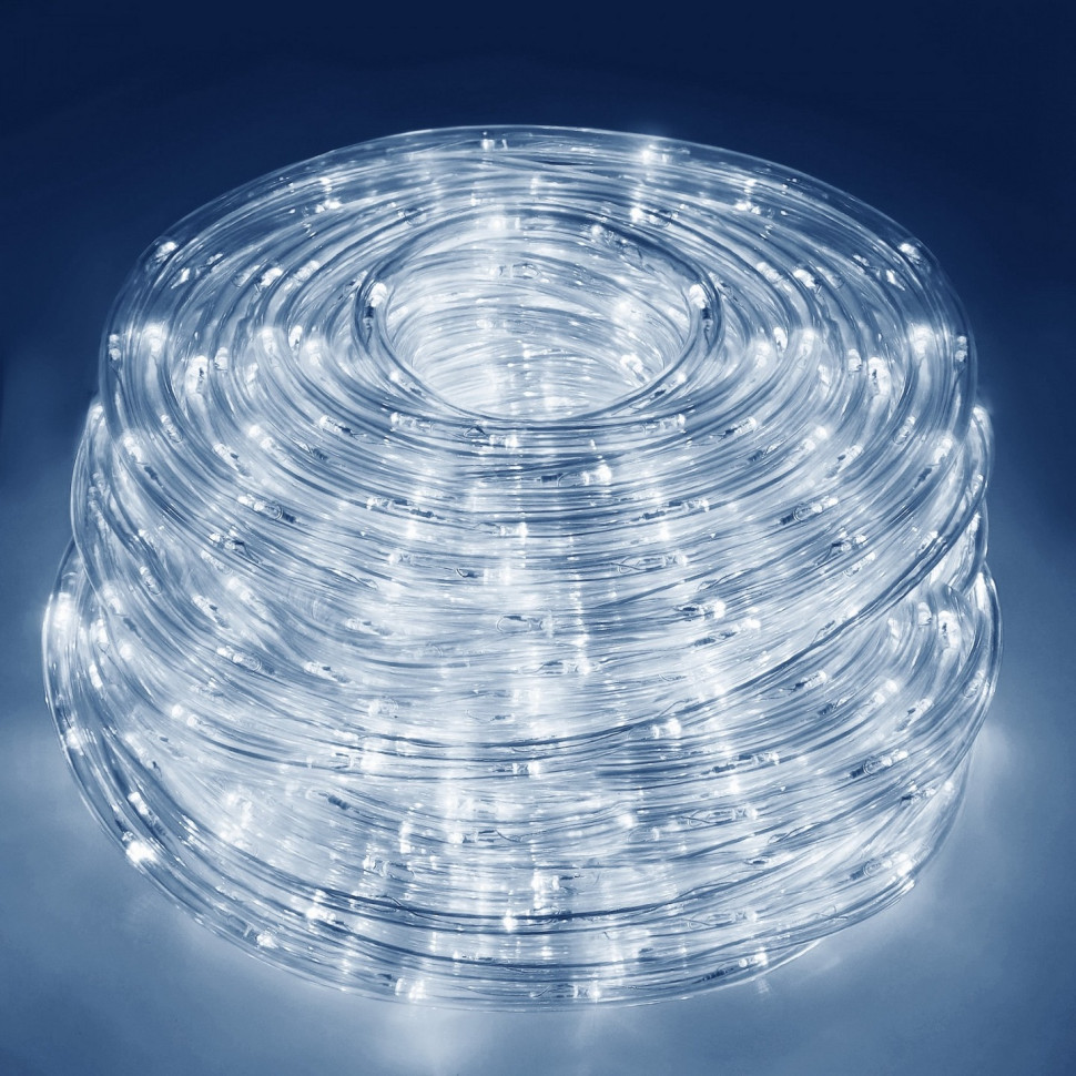 Гирлянда дюралайт уличная Rope Lights Springos CL1201, 10 м 240 LED, Cold White