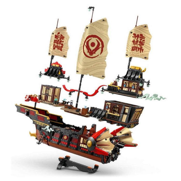 Конструктор Ninjago Щедрость храма LEGO 71848, 2387 деталей