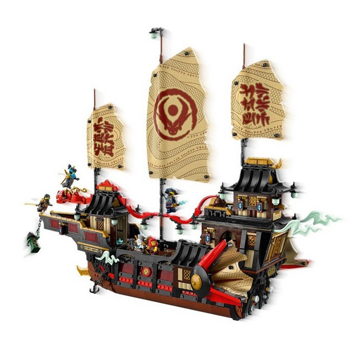 Конструктор Ninjago Щедрость храма LEGO 71848, 2387 деталей
