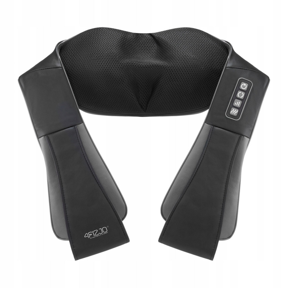 Накидка-массажер Shiatsu Pro+ 4FIZJO P-5907739319067 для шеи и спины, Black/Grey