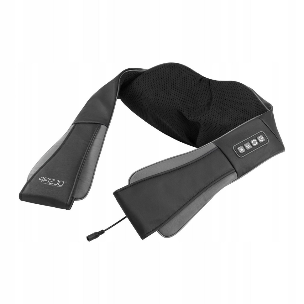 Накидка-массажер Shiatsu Pro+ 4FIZJO P-5907739319067 для шеи и спины, Black/Grey
