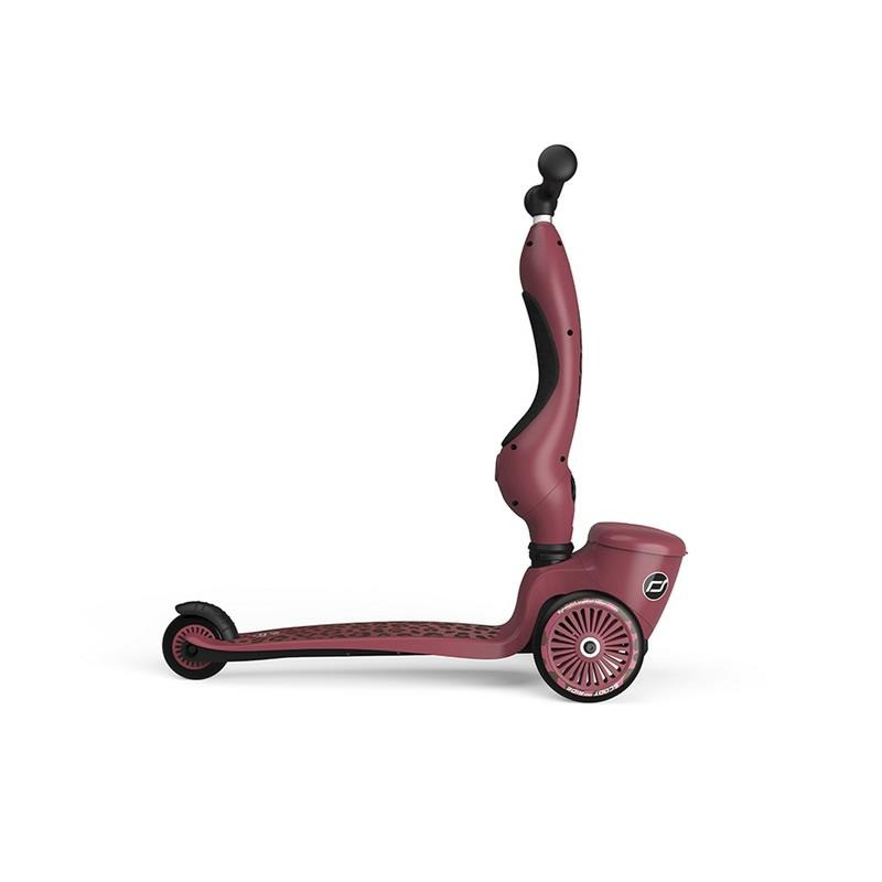 Самокат трансформер Highwaykick-1 Lifestyle Scoot and Ride SR-210621-WILDCAT, вишневий
