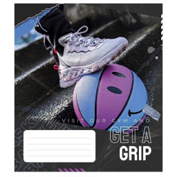 Зошит загальний "Get a grip" Школярик 048-3304L-4 у лінію, 48 аркушів