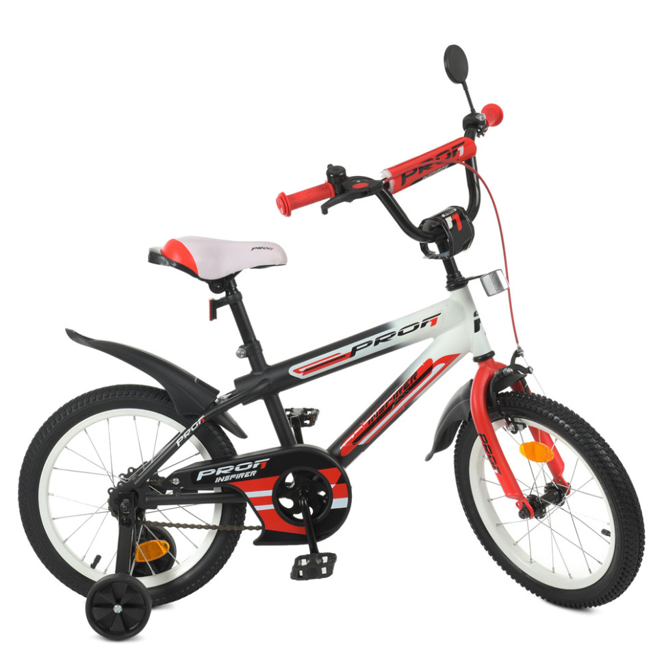 Велосипед дитячий PROF1 Y18325 18 дюймів, червоний по цене 3 716 грн.