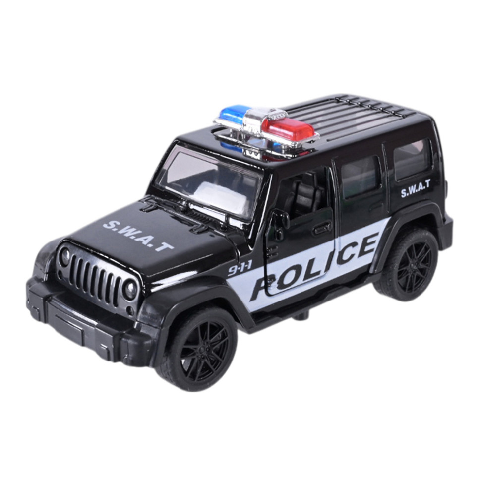 Машинка інерційна Police АВТОПРОМ AP4388-4 масштаб 1:43           