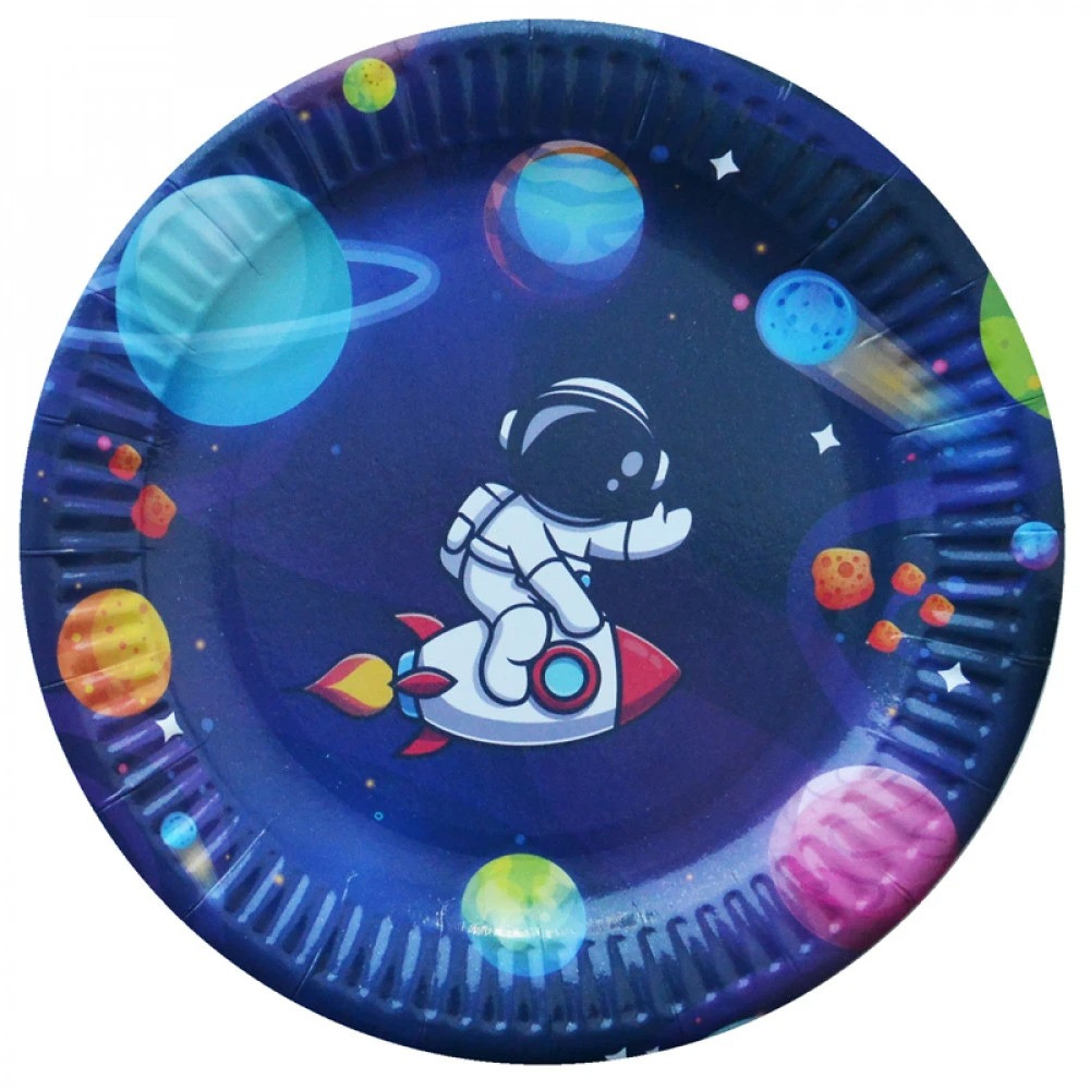 Маска тарелка. Тарелка «в космосе». Набор тарелок космос. Одноразовая посуда в стиле космос. Тарелка в космосе из тарелки.