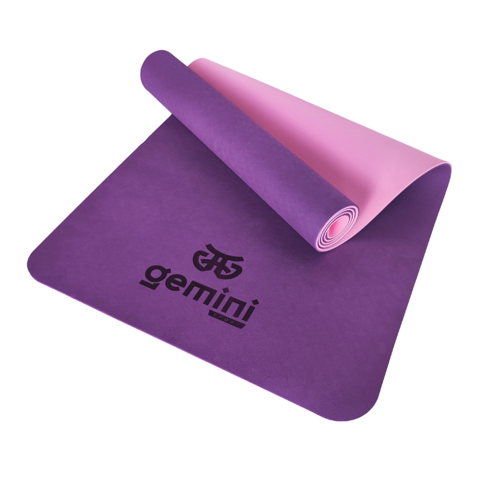 Килимок для фітнесу та йоги Gemini Sport GE-60006, 183х61х0,6 см