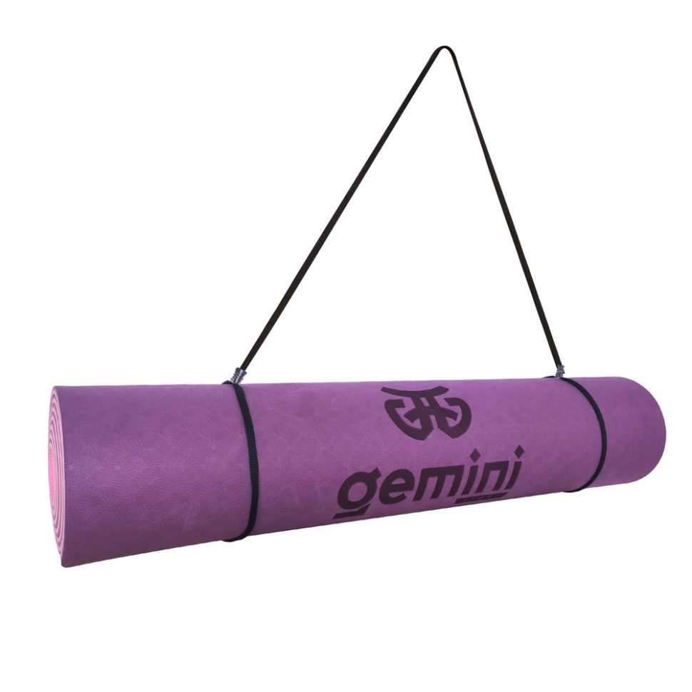 Килимок для фітнесу та йоги Gemini Sport GE-60006, 183х61х0,6 см