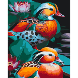 Картина по номерам "Утки мандаринки" Art Craft 11717-AC 40х50 см Картина по номерам "Утки мандаринки" Art Craft 11717-AC 40х50 см