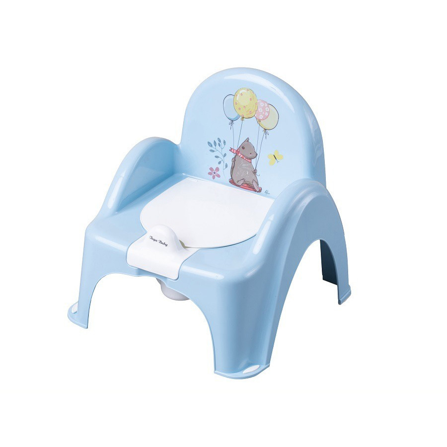 Горщик - стільчик «Лісова казка» Tega Baby FF-007-108 світло-блакитний
