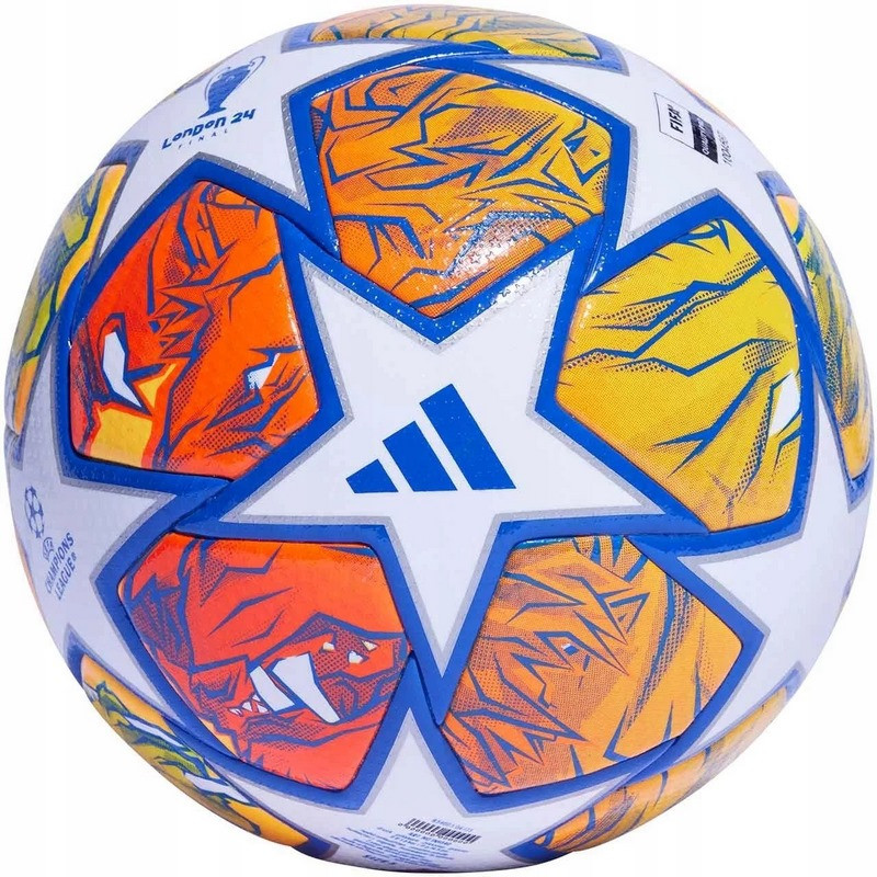 Офіційний футбольний м'яч UCL OMB 2024 LONDON Adidas IN9340 розмір 5